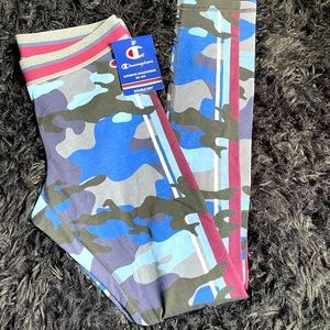 Womens Champions camo heritage leggings